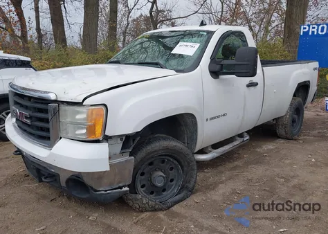 2009 GMC Sierra 2500Hd Work Truck z USA, uszkodzony, nr VIN 1GTHK44K49F186488